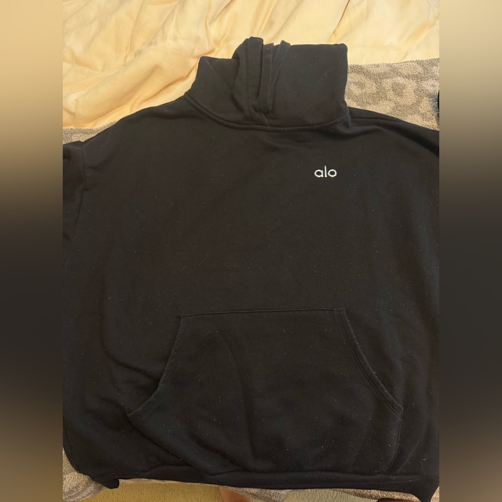 ALO Yoga Classic Black Hoodie